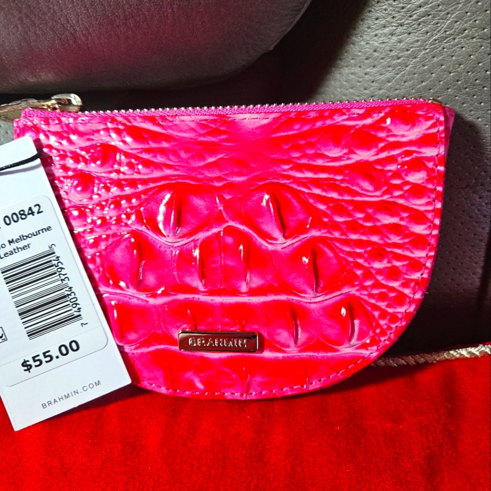NWT Brahmin Pink Cosmo Melbourne Britt